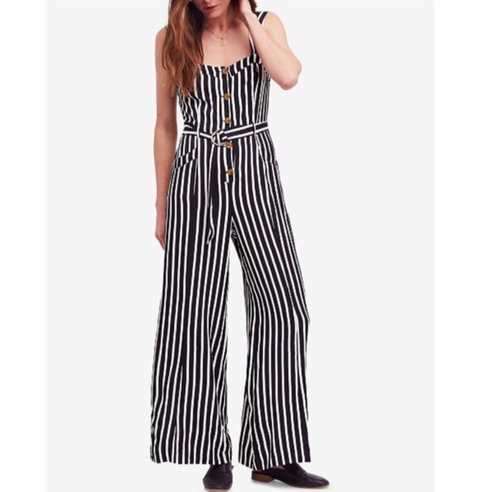 NWT FREE PEOPLE City Girl Jumpsuit
